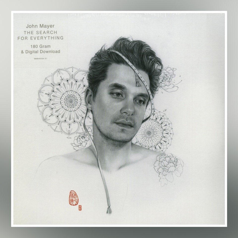 Cover: John Mayer, The Search for Everything, 2017, Smi Col (Sony Music)