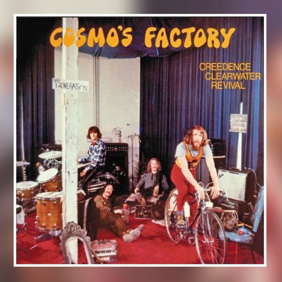 Cover: Creedence Clearwater Revival, Cosmo's Factory, 1970, Concord (Universal)