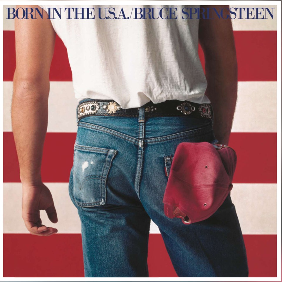 Cover: Bruce Springsteen, Born in the U.S.A., 1984, Columbia