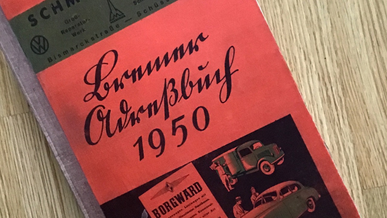 Das Cover des Bremer Adressbuchs von 1950