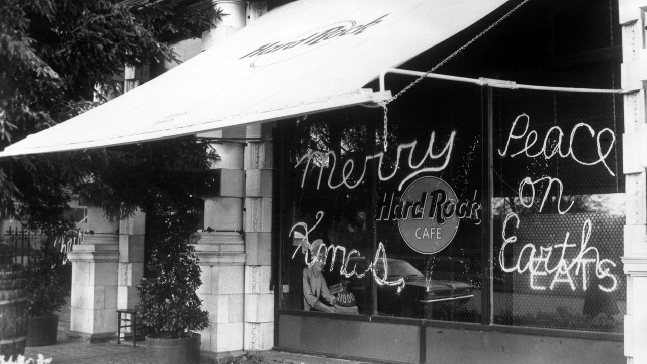 Das Hard Rock Cafe in der Park Lane in London 1975 (Archivbild)