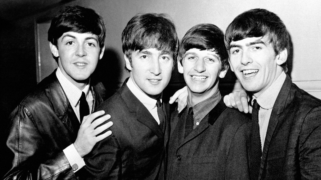 Die Popgruppe The Beatles