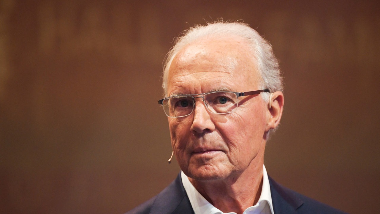 Der ehemalige Fußballspieler Franz Beckenbauer 