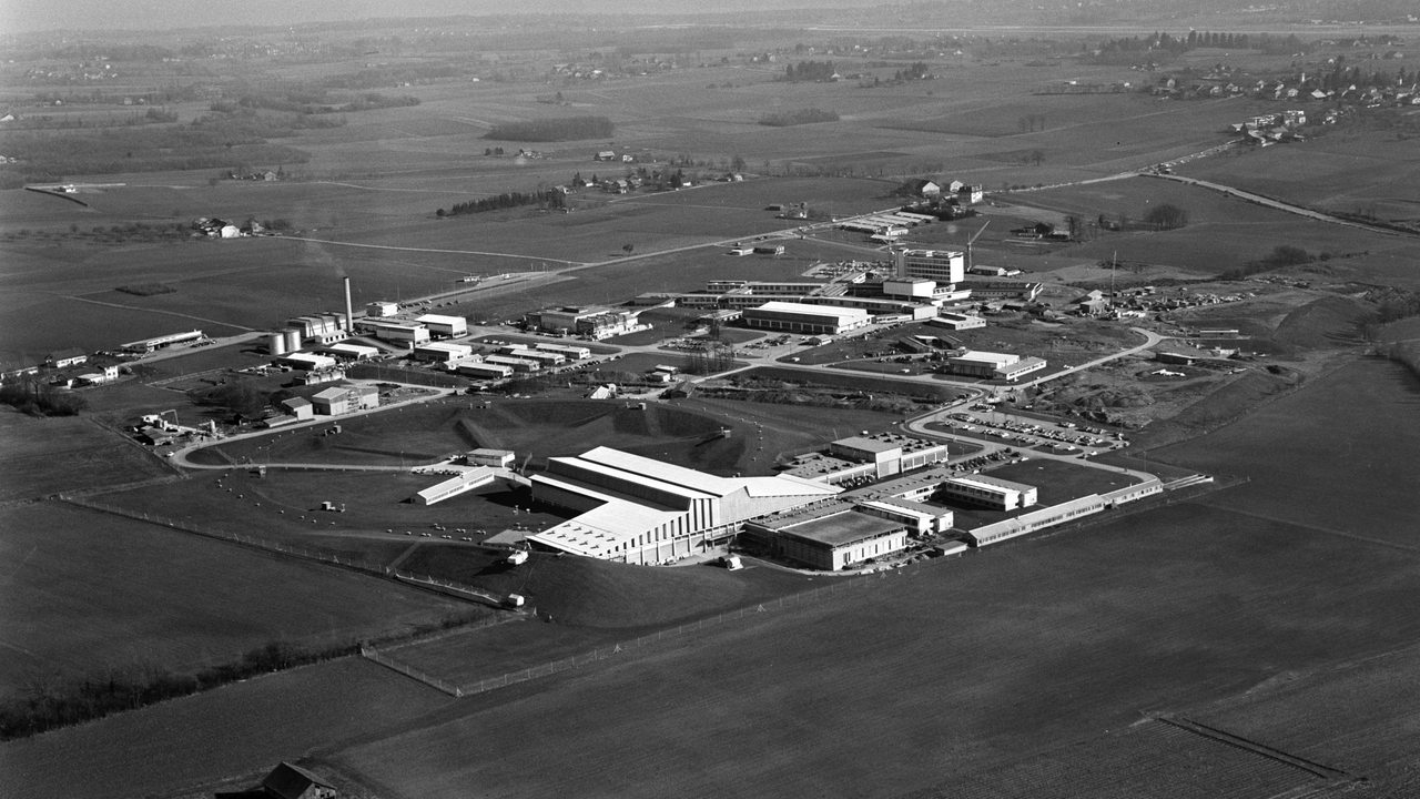 Bild des CERN am 5. Februar 1960