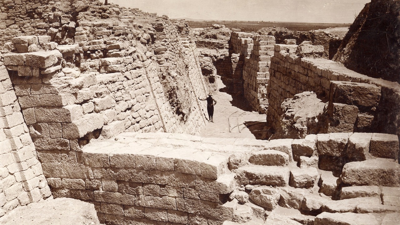 Ausgrabungen 1870-1882 durch Heinrich Schliemann in Troja. (Archivbild)
