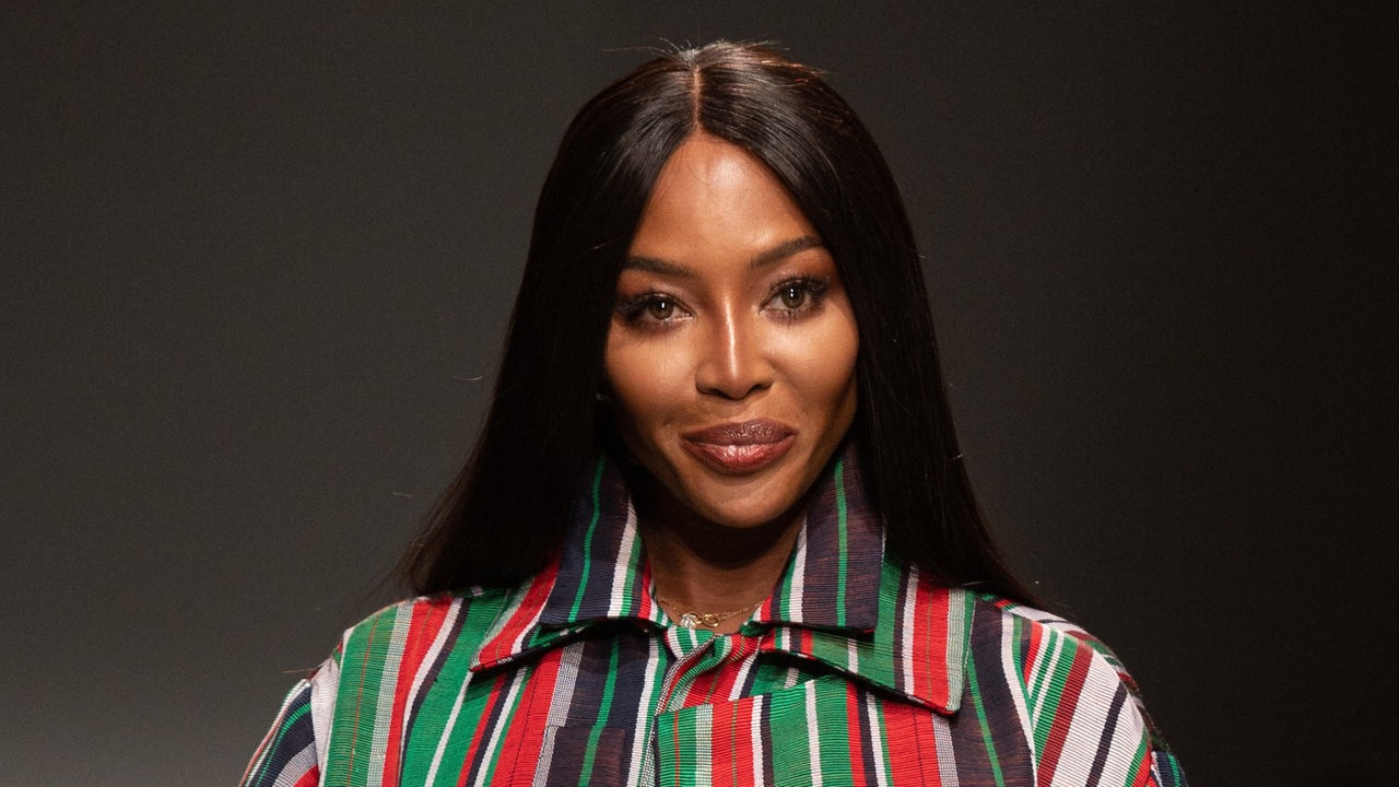 Model und Schauspielerin Naomi Campbell bei der Fashion Week, Paris 2020