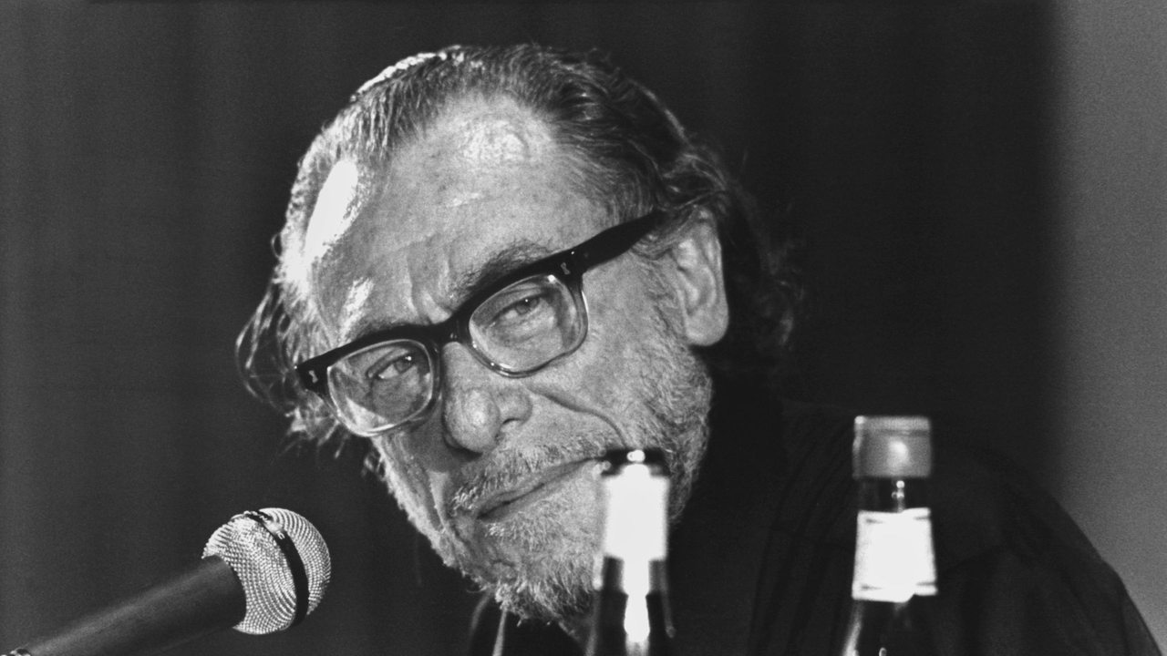 Charles Bukowski während einer Lesung in Hamburg im Jahr 1978 (Archivbild)