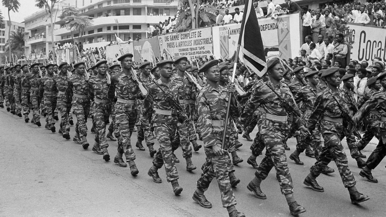 Militärparade der kongolesischen Armee  zur Feier der Unabhängigkeit Kongos (Archivbild)