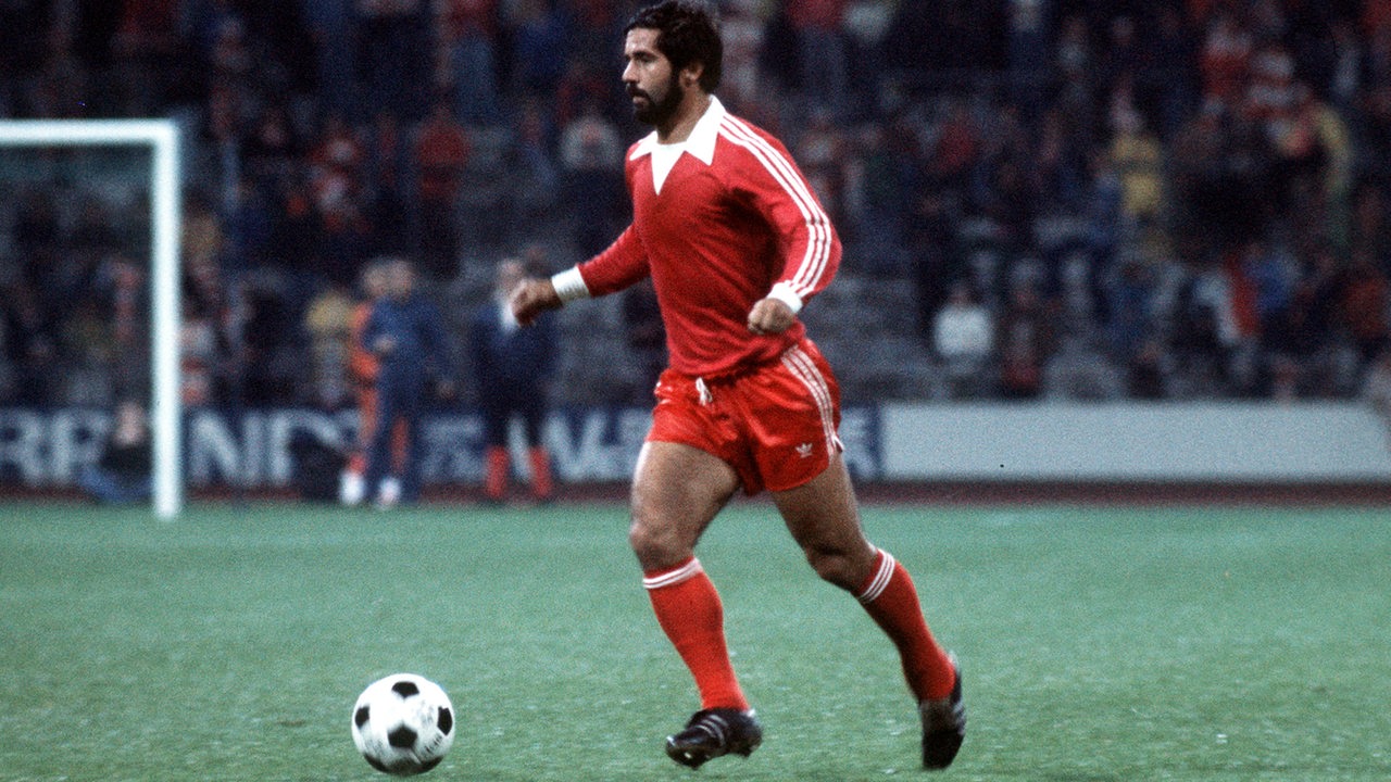 Gerd Müller im Bayerntrikot in den 70ern (Archivbild)