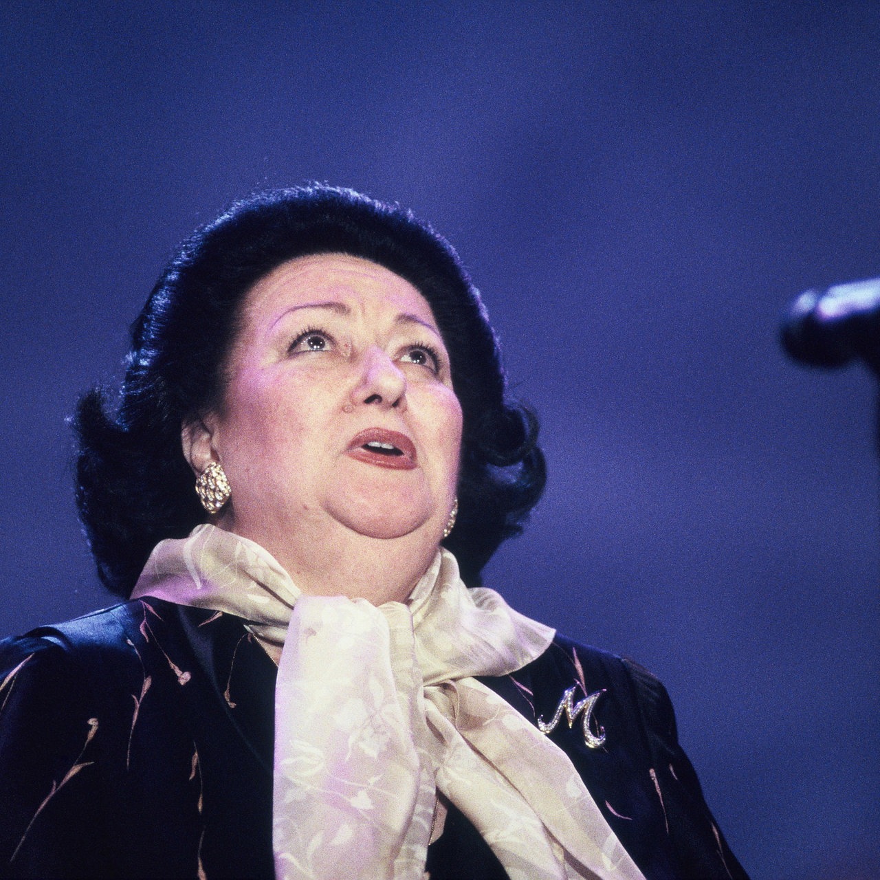 Monserrat Caballé bei einem Konzert im Jahre 2001 (Archivbild)