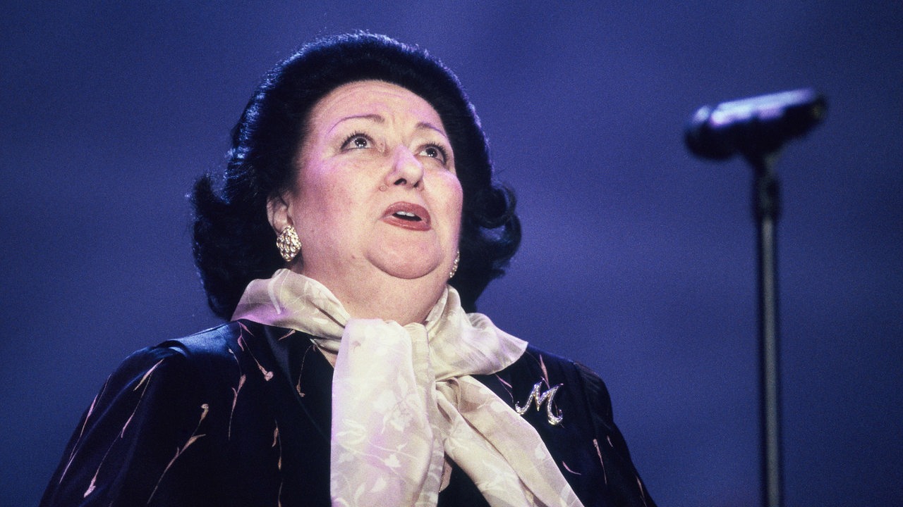 Monserrat Caballé bei einem Konzert im Jahre 2001 (Archivbild)