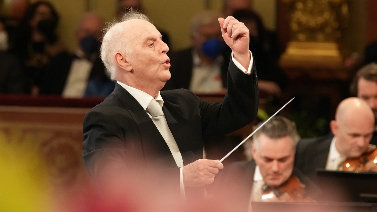 Dirigent Daniel Barenboim während eines Konzerts in Wien 2022 (Archivbild)