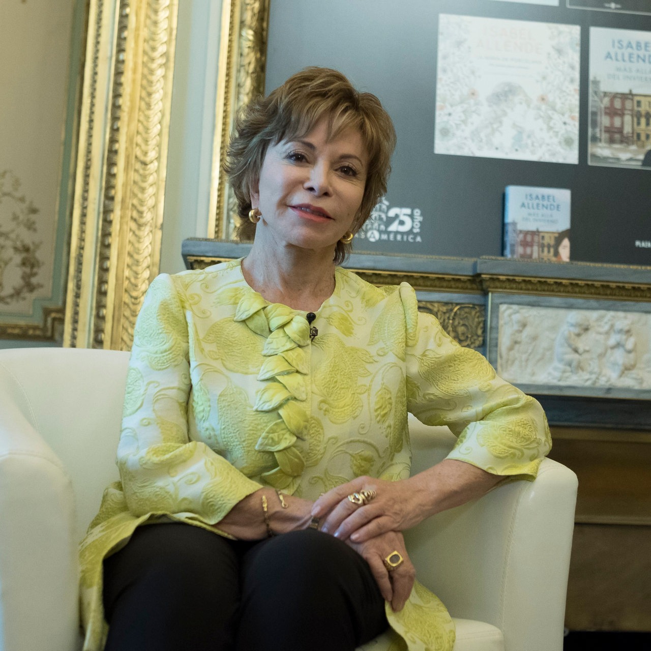 Die chilenische Schriftstellerin Isabel Allende 