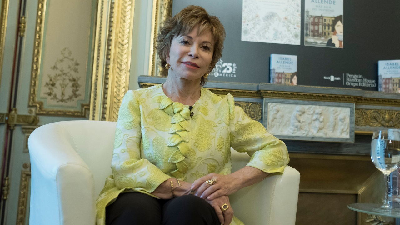 Die chilenische Schriftstellerin Isabel Allende 