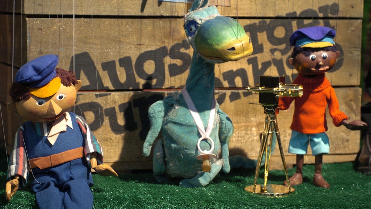 Lukas der Lokomotivführer, Urmel und Jim Knopf aus der Augsburger Puppenkiste