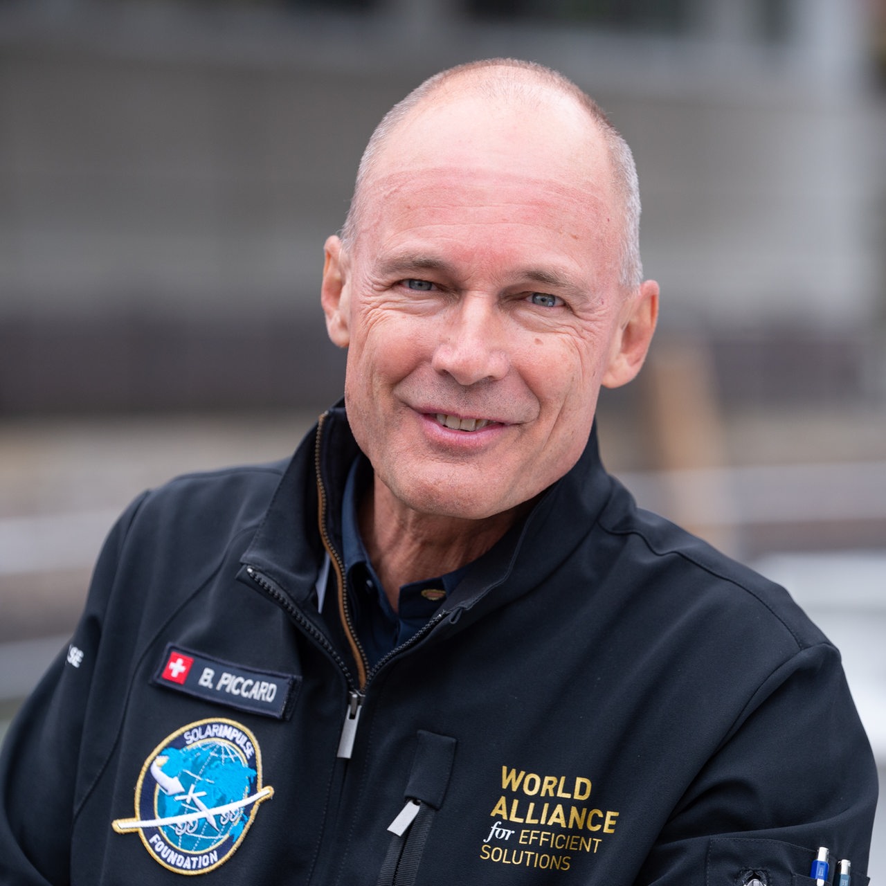 Porträt von Bertrand Piccard 2021 in Hamburg