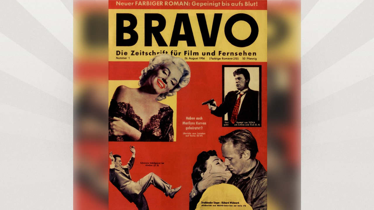 Titelseite der ersten «Bravo» vom 26.08.1956