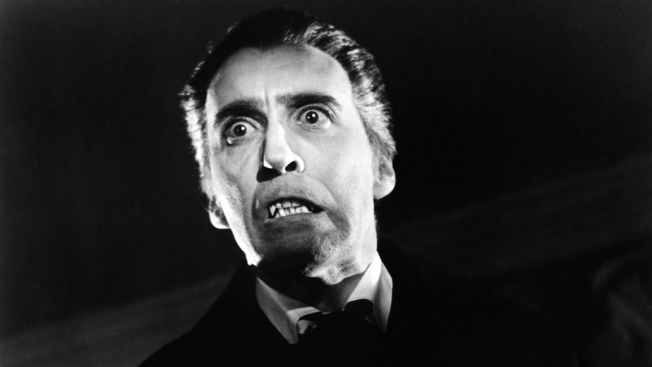 hristopher Lee, 1966, als Dracula