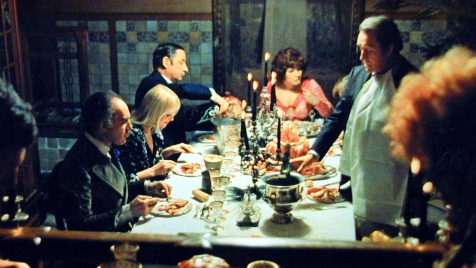 Filmszene: Das große Fressen (1973)