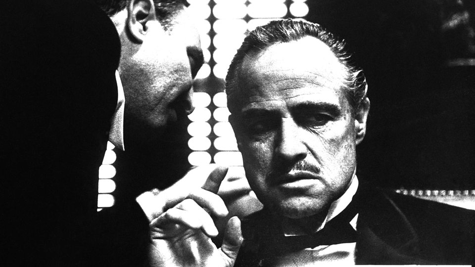 Szene aus "Der Pate" mit Marlon Brando als Don Vito Corleone