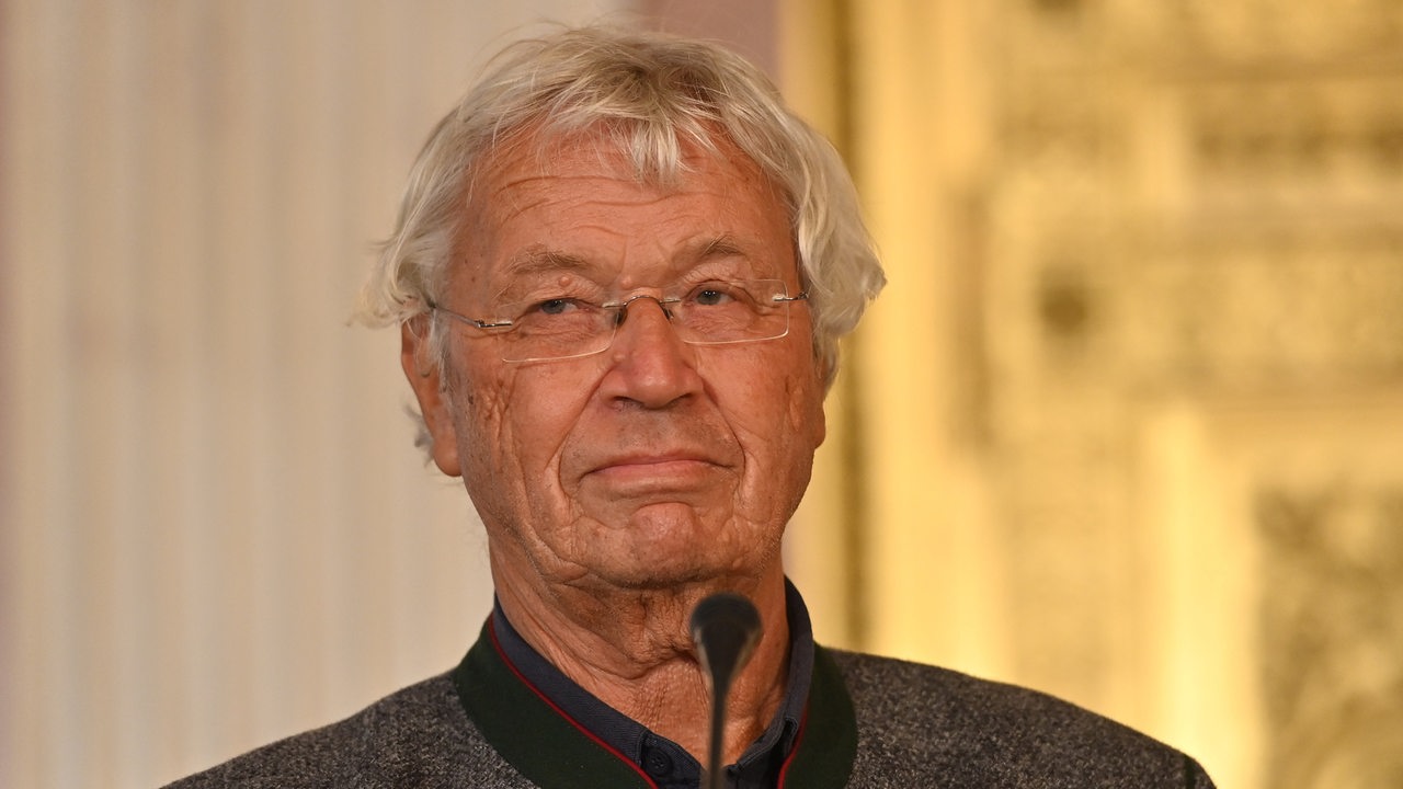 Porträt Gerhard Polt im Prinz Carl Palais in München 2021