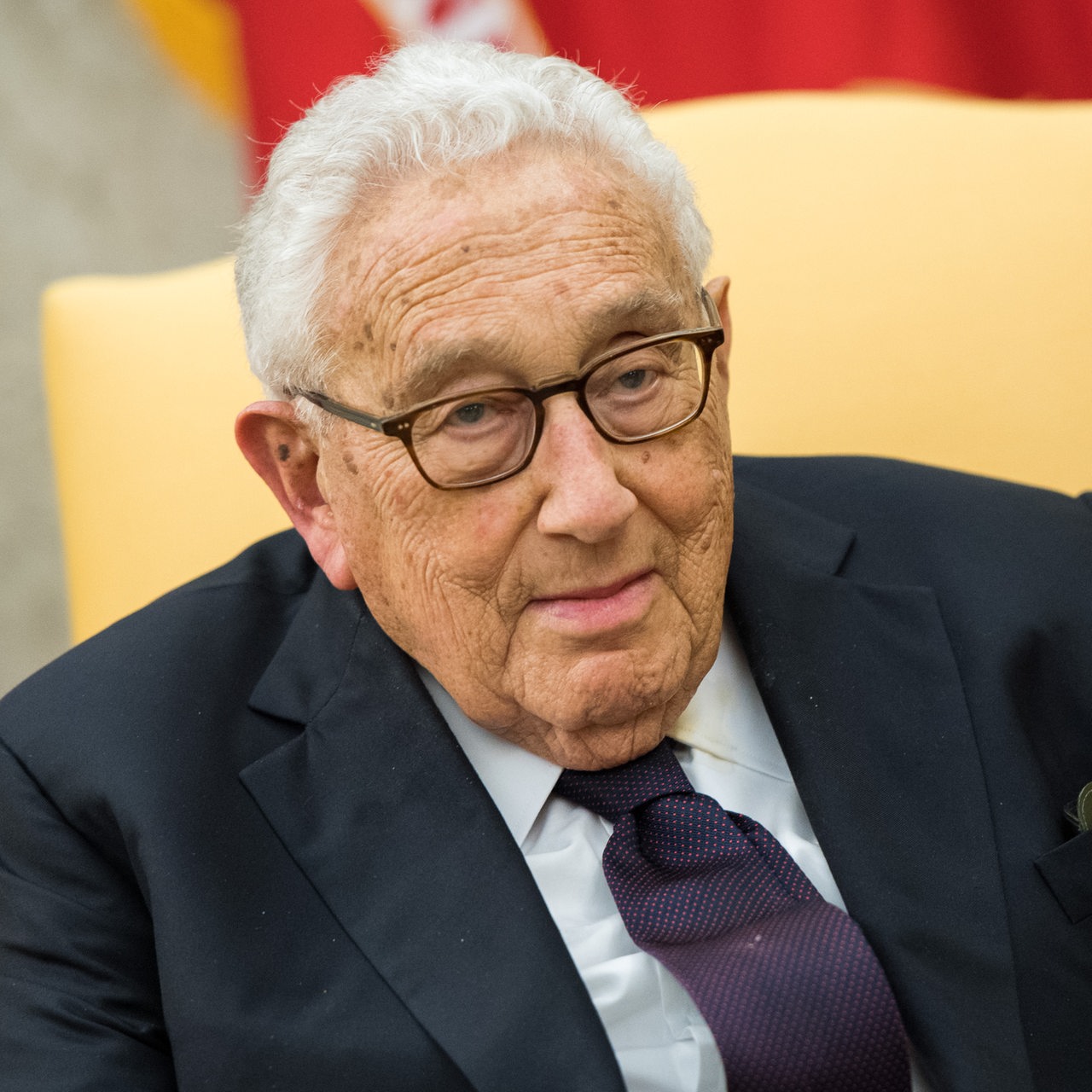 Der ehemalige US-Außenminister Henry Kissinger im Jahre 2017