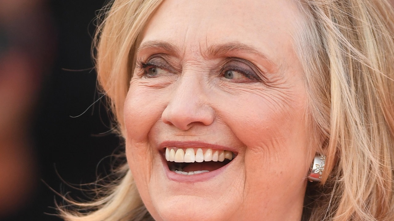 Porträt von Hillary Clinton 2022 in Venedig