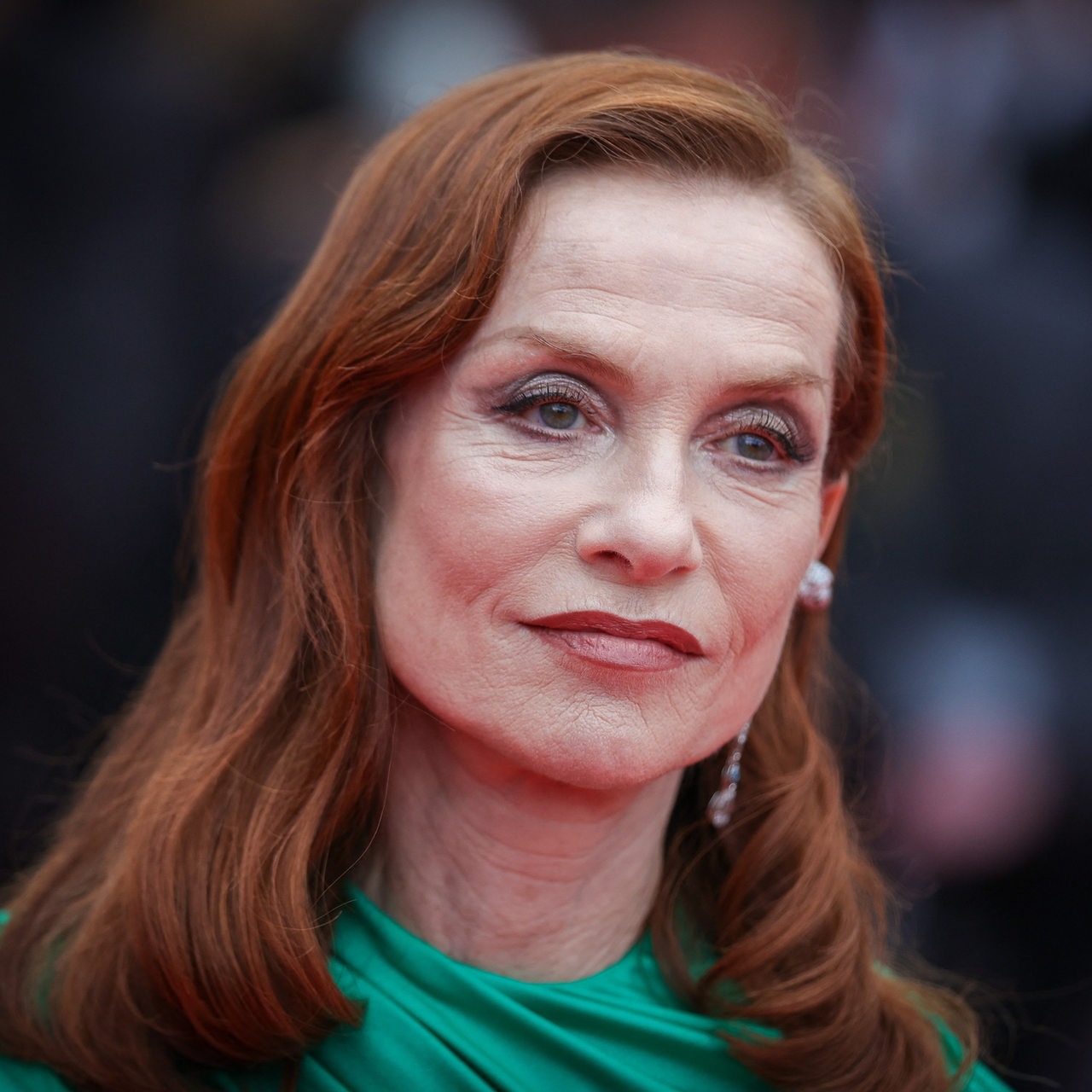 Porträt von Isabelle Huppert in Cannes 2022