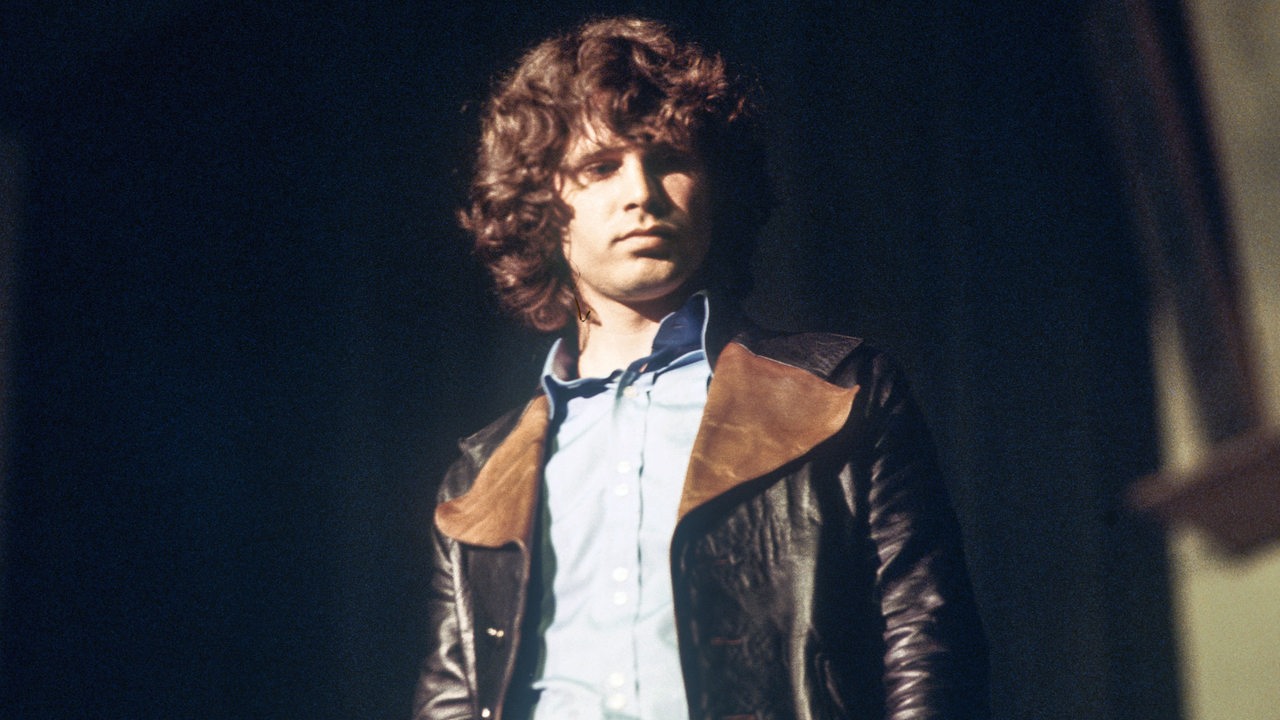 Jim Morrison, Sänger der US-Rockband "The Doors", 1968 in Deutschland.