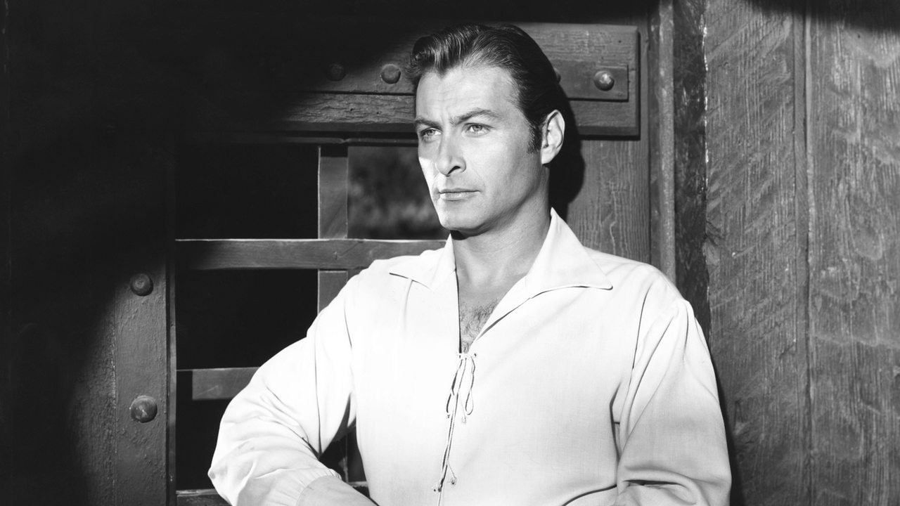 Lex Barker 1955 im Film "Duell am Mississippi"