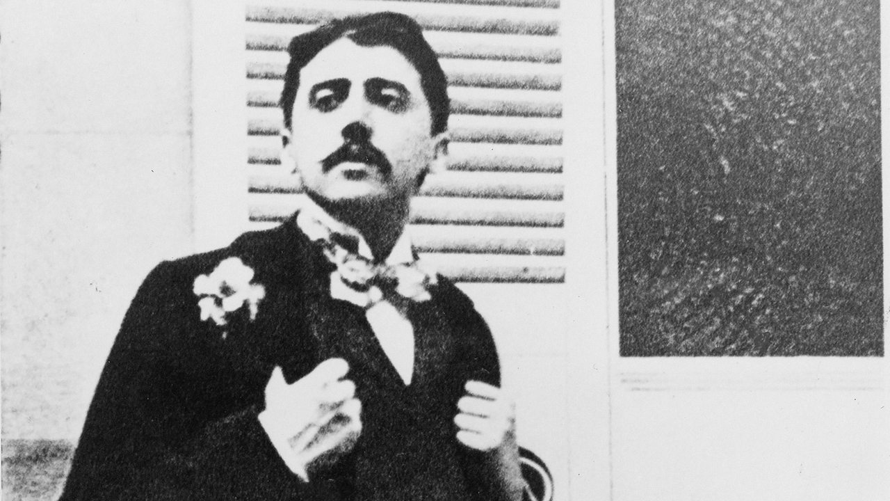 Der Schriftsteller Marcel Proust auf einer zeitgenössischen Aufnahme 1905