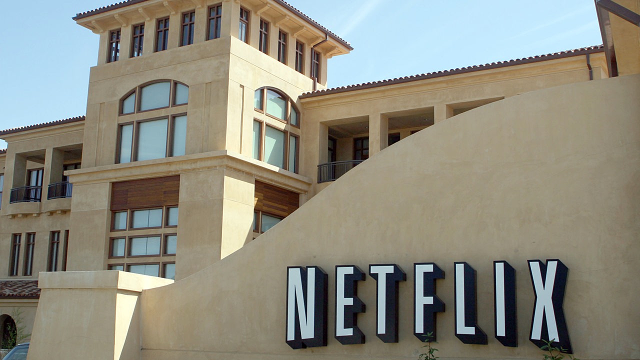 Die Firmenzentrale von Netflix in Silicon Valley