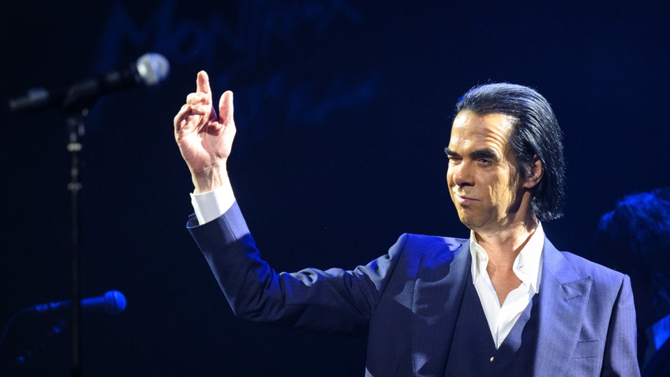 Nick Cave auf der Bühne 2022