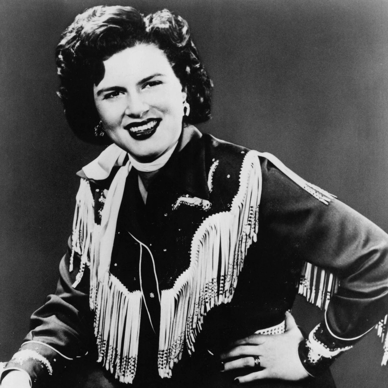 Porträt der amerikanischen Countrysängerin Patsy Cline