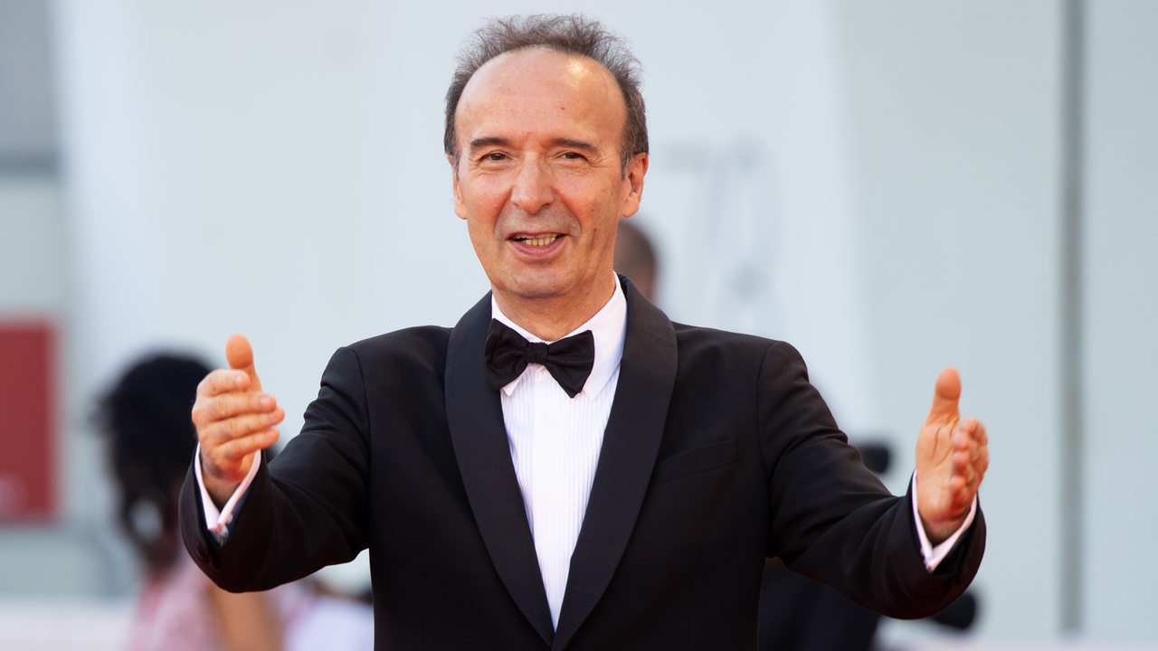 Roberto Benigni 2021 in Venedig