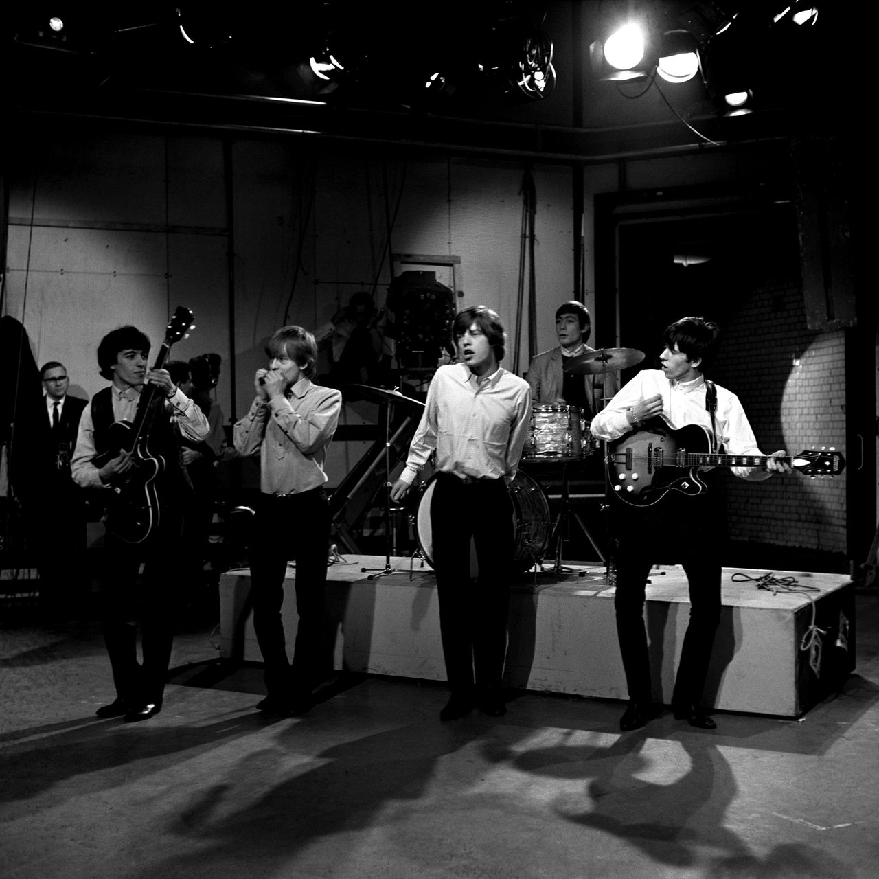 The Rolling Stones bei einem Auftritt im Jahr 1963 (Archivbild)