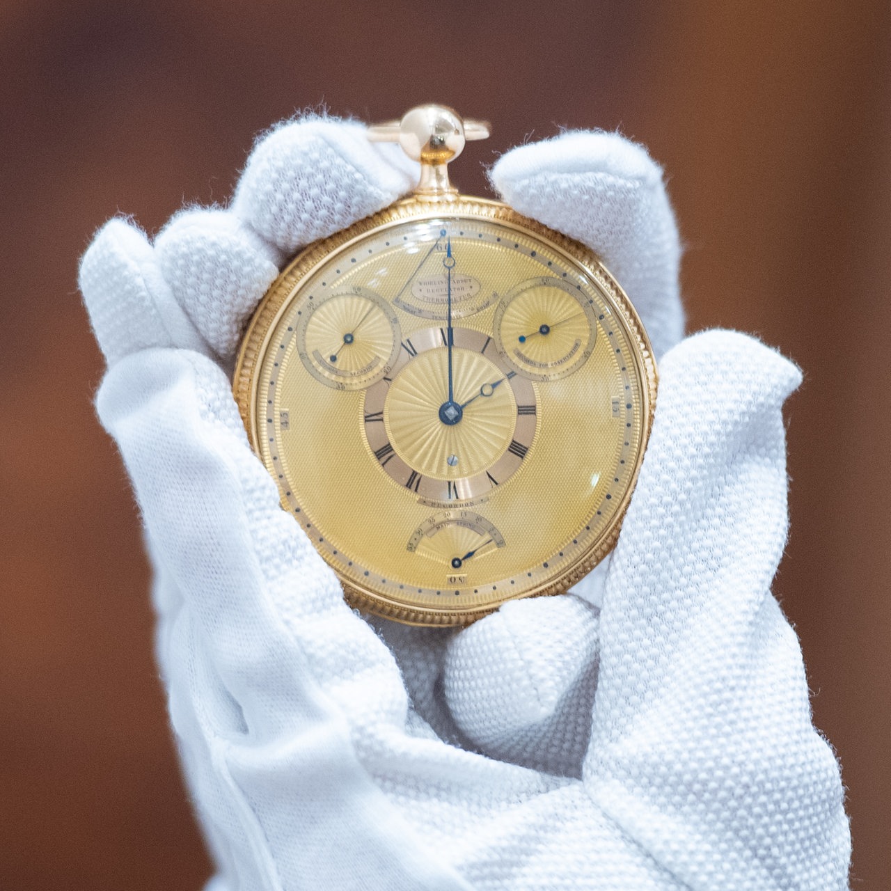 Die Uhr von König George III, hergestellt von Abraham-Louis Breguet