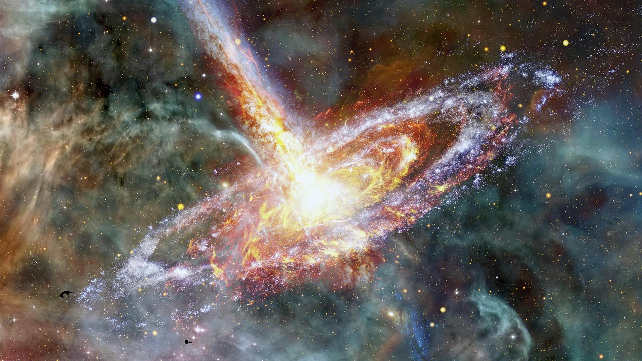 NASA Aufnahme von pulsierendem Nebel im All