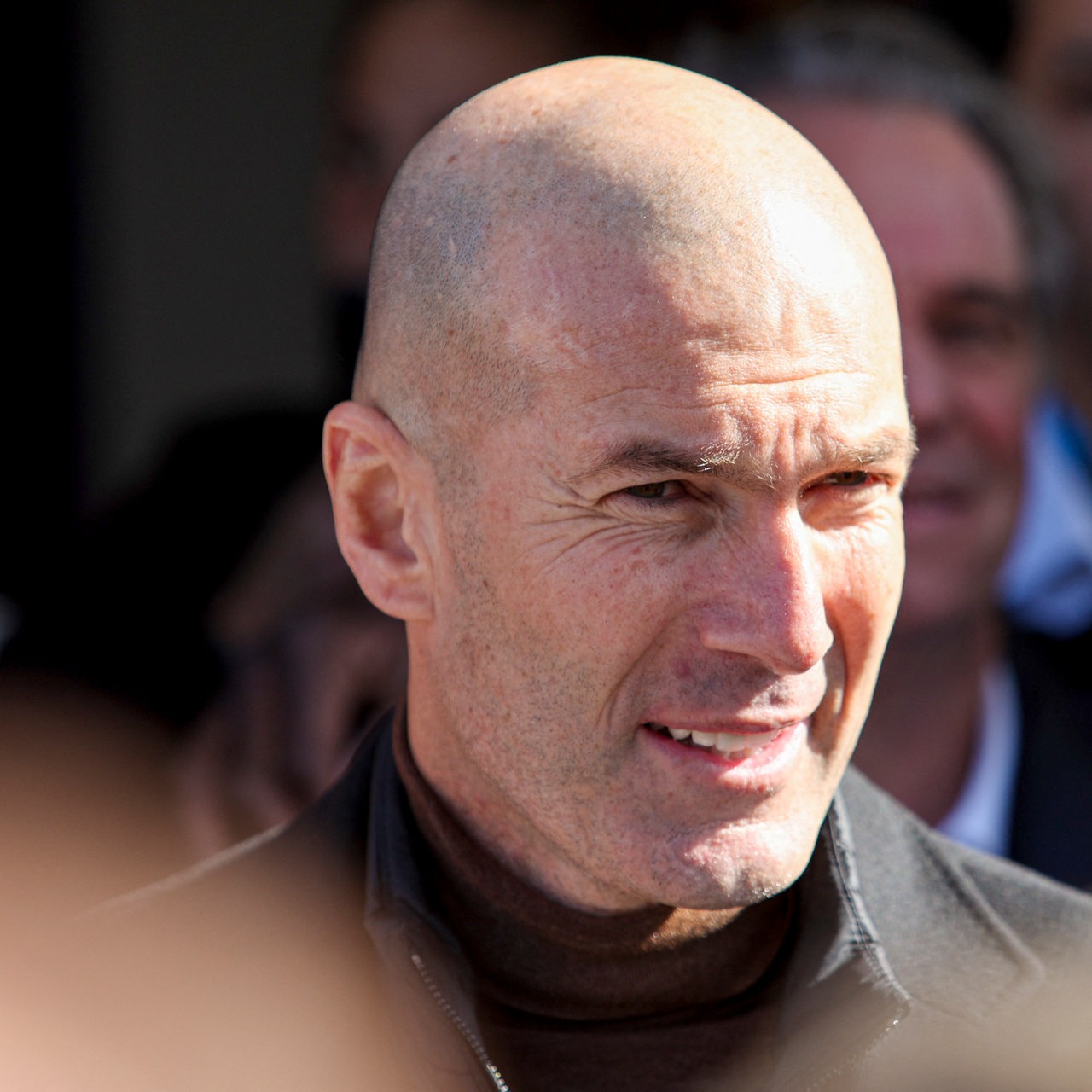 Porträt von  Zinédine Zidane
