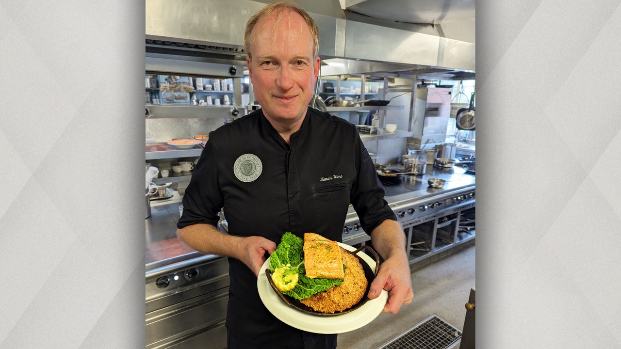 Filet vom Lachs in der Aroma-Meersalzkruste - Bremen Eins