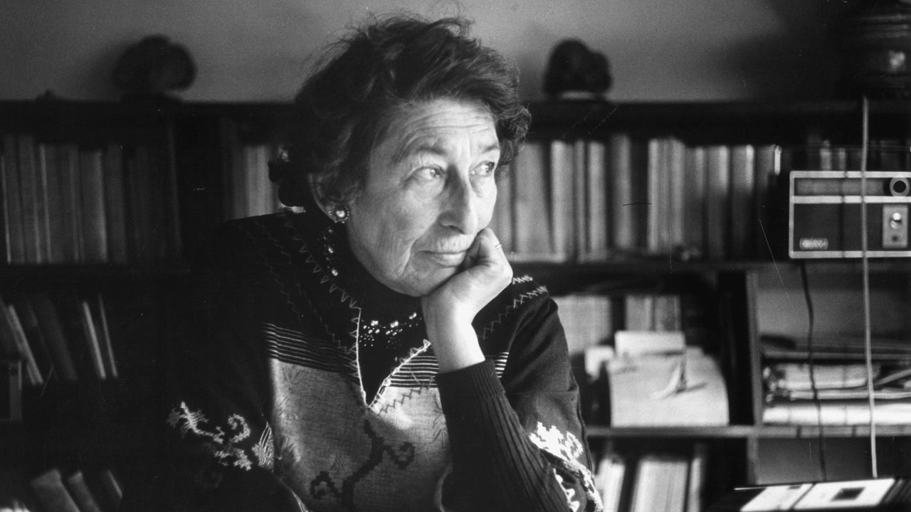 Die deutsch-französische Fotografin Gisele Freund 1976
