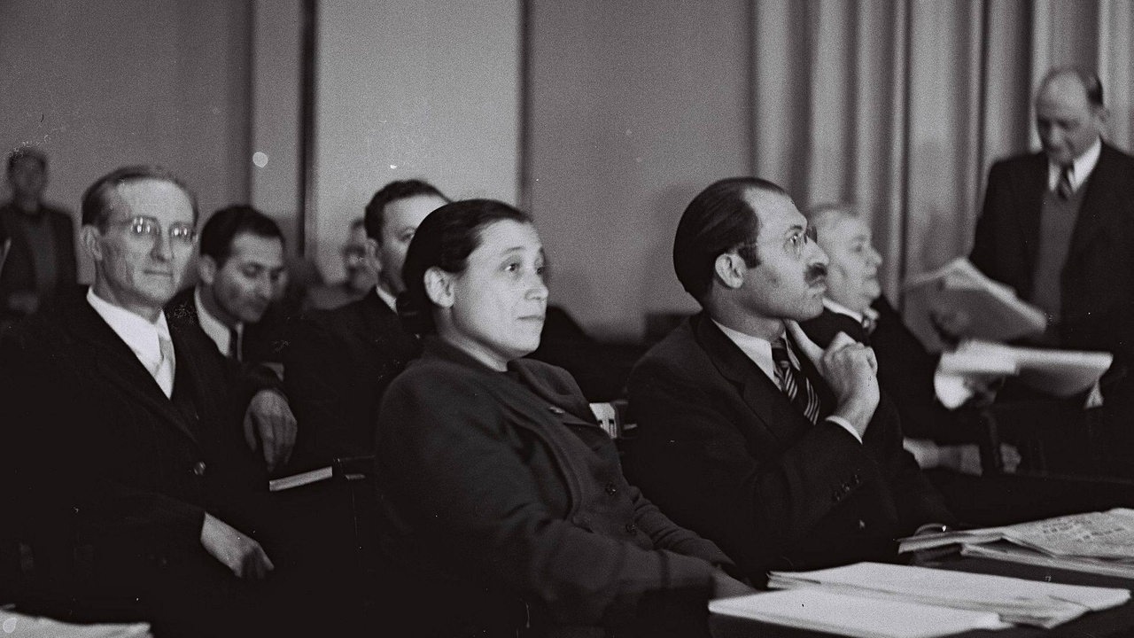 Zusammenkunft des Knesset im Jahre 1949 (Archivbild)