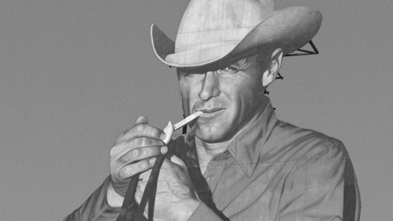 Der berühmte rauchende Cowboy (Archivbild)