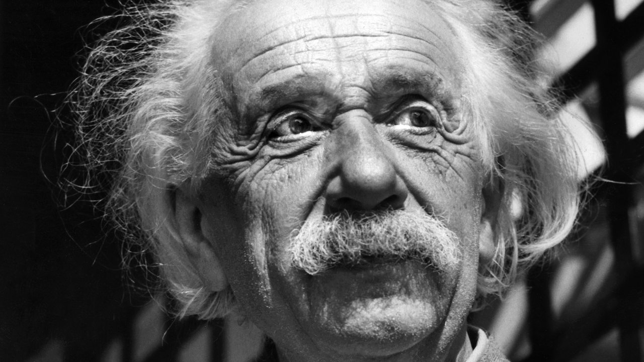 Porträt von Albert Einstein