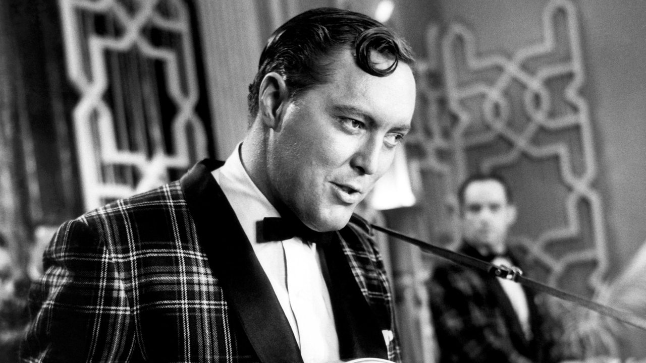 Bill Haley mit Gitarre 1956