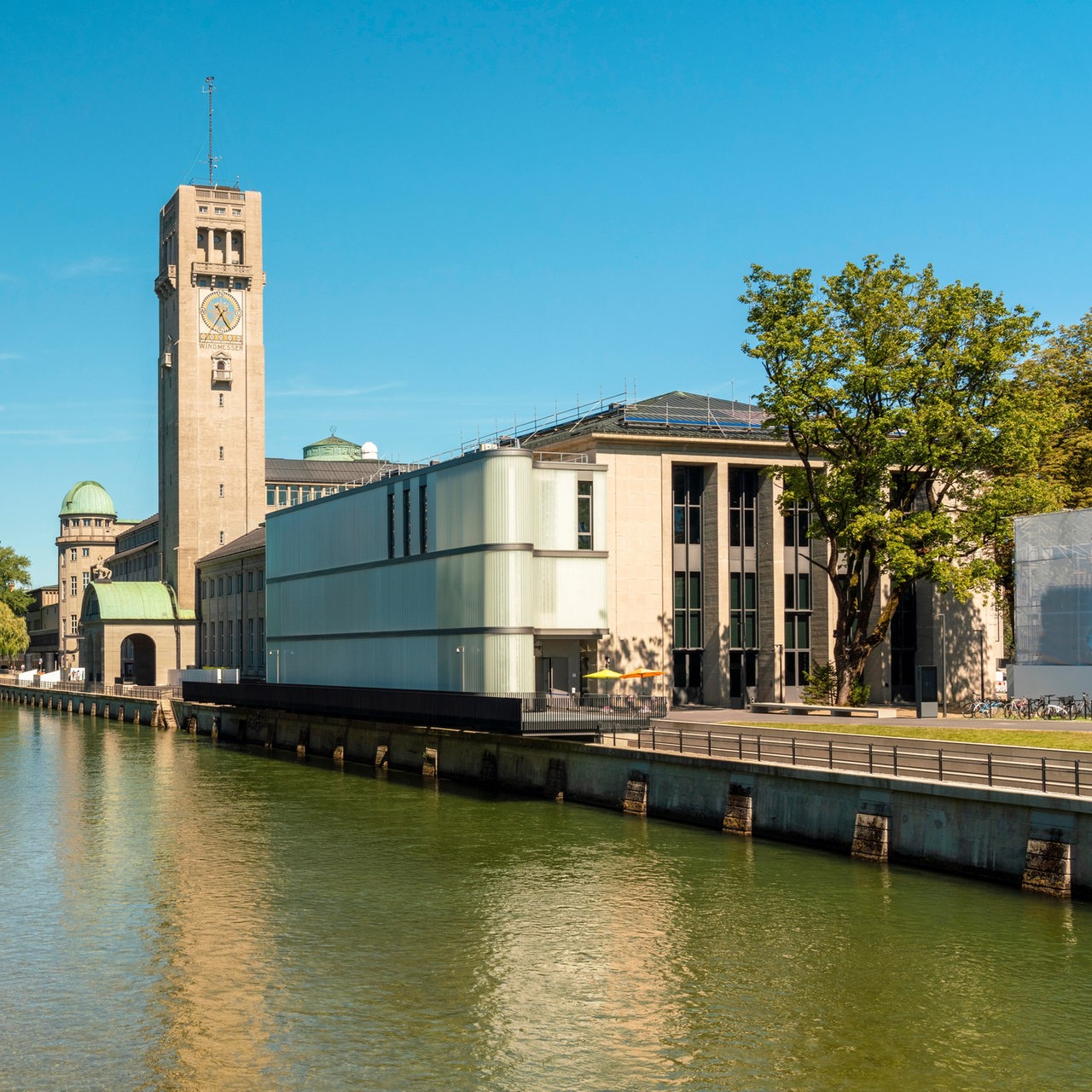 Das Deutsche Museum in München an der Isar