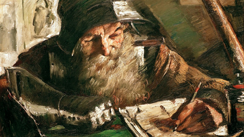 Goetz v. Berlichingen, der Ritter mit der Eisernen Hand, Gemaelde, 1917, von Lovis Corinth 