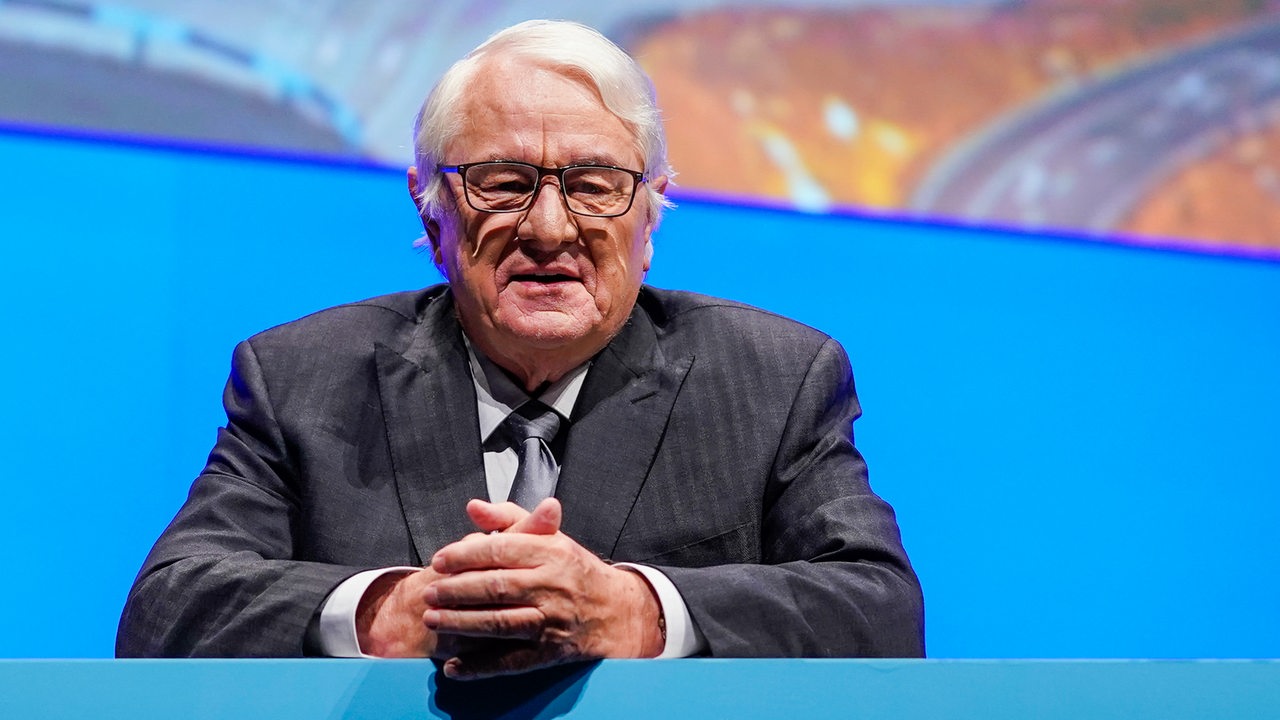 Der SAP-Gründer Hasso Plattner 2023