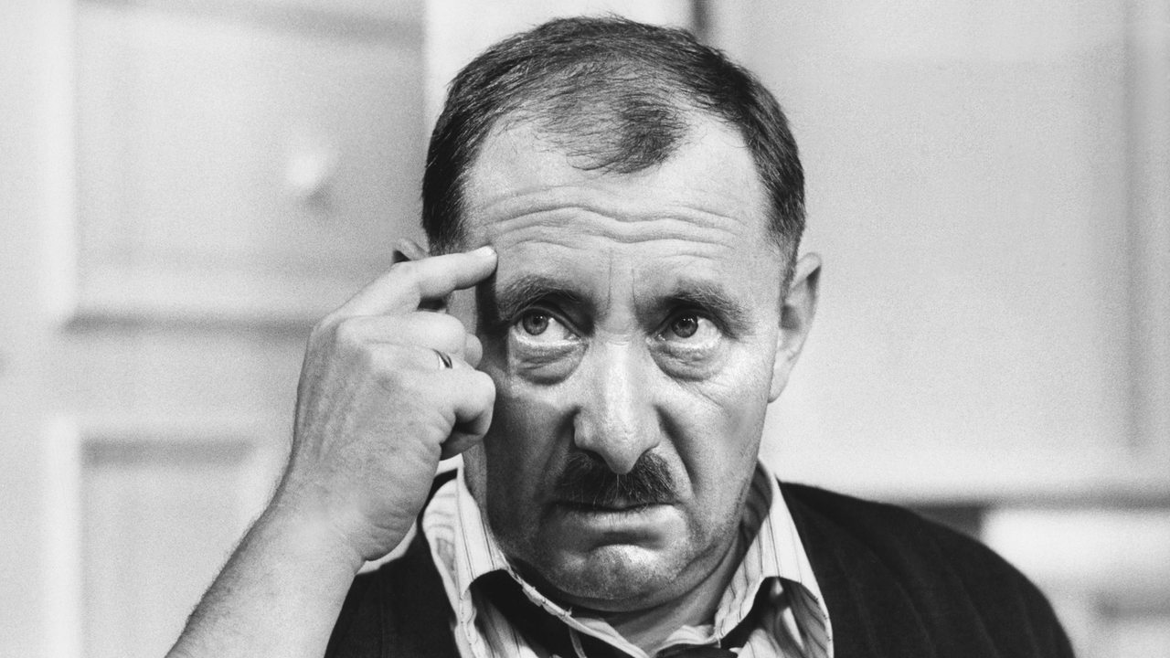 Heinz Schubert 1975 in der Rolle des Alfred Tetzlaff