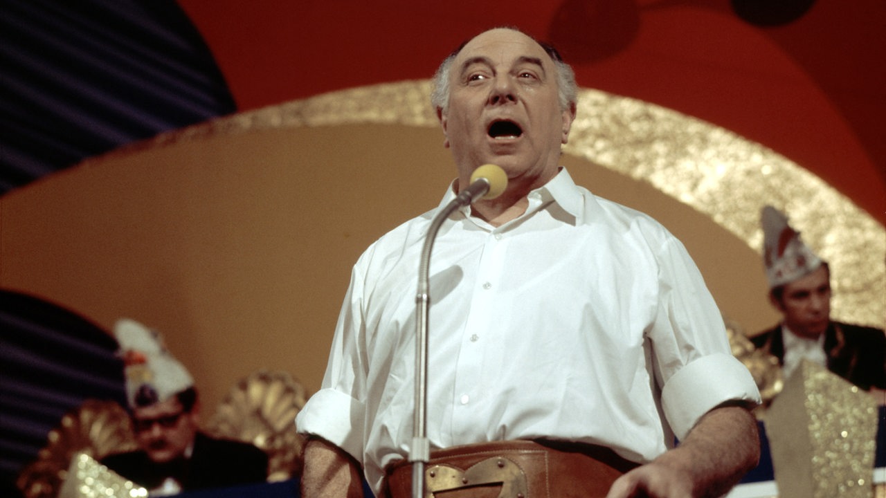 Der "singende Dachdecker" Ernst Neger war 1964 erster Interpretet des Liedes "Humba Täterä"